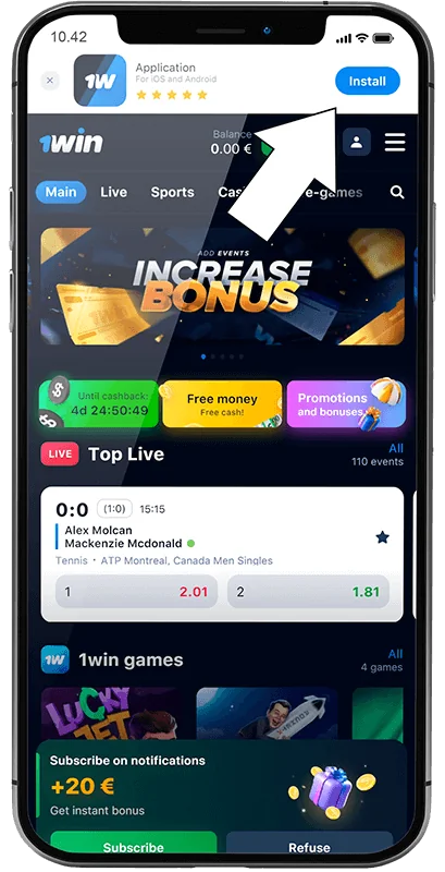Step 2. Download ios app